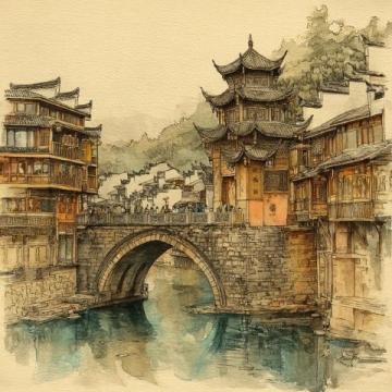 桂平古城“官橋”歷史探尋:千年石拱橋的傳奇與變遷