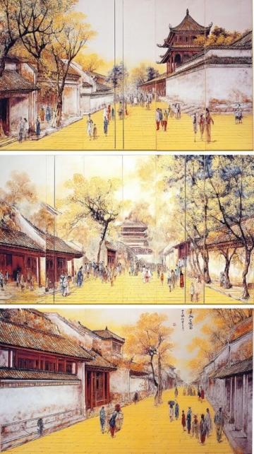 眉山市東坡水街穿越千年的詩(shī)意畫卷