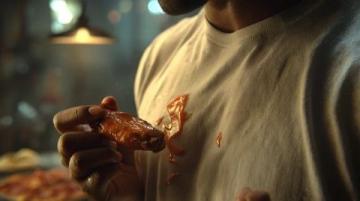 牙簽肉，自己在家做一份小吃，看電視、喝啤酒、寫頭條，快哉！