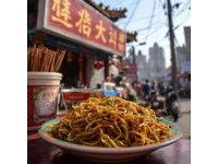 保定蘇坨面粉自制手搟炸醬面，五花肉香其醬，豐衣足食家庭美食