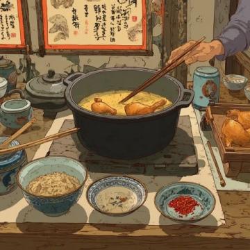 宋朝人的餐桌除了火鍋之外，還有很多美味佳肴