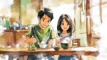 姐弟戀的美好：憂憂請姐姐吃自助餐，共享簡單而溫馨的快樂時光