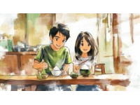 姐弟戀的美好：憂憂請姐姐吃自助餐，共享簡單而溫馨的快樂時光