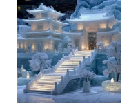 哈爾濱冰雪大世界將成為亞洲最大的冰雪主題公園，總面積達(dá)100萬平方米