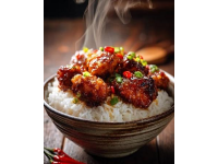 朋友來做客，用豬油拌飯招待，結(jié)果驚掉下巴了