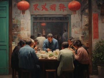 新春佳節(jié)輪番進(jìn)餐