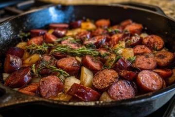自制脆皮豬肉腸，外酥里嫩無添加更健康