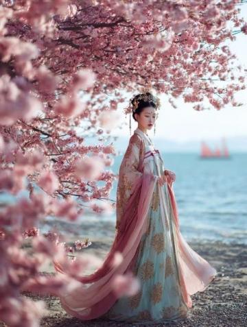 梅花盛開(kāi)如畫(huà)，打造現(xiàn)實(shí)中的世外桃源