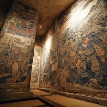 蒙古鐵騎避開關(guān)隘，巧妙穿行，橫掃金國都城，宣告其悲劇性終結(jié)