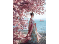 梅花盛開(kāi)如畫(huà)，打造現(xiàn)實(shí)中的世外桃源
