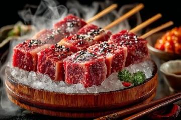 新疆地道風(fēng)味:1元享1斤烤羊肉串