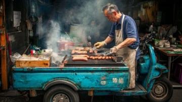 南寧夜市：排隊(duì)1小時(shí)也要嘗的街頭美食盛宴，100元扶墻走的味覺狂歡！