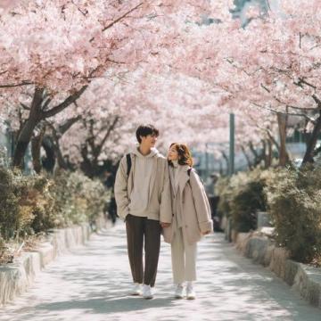 秦孟祿夫婦回高密賞梨花，共游春日美景故鄉(xiāng)情深