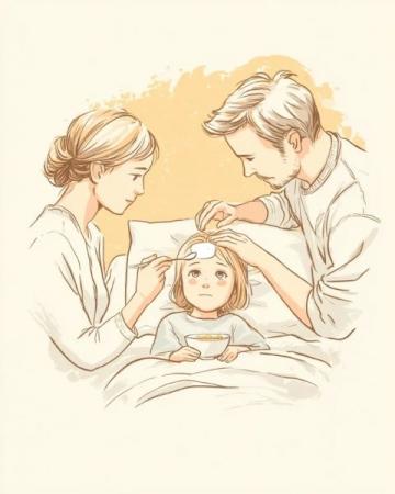 丈夫下午班返家時(shí),照顧小孩