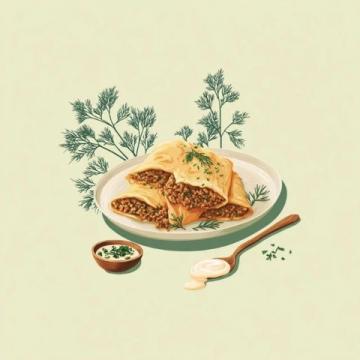 讓煙火氣滿滿的廚房里，瞬間帶來(lái)心底的溫暖與滿足的烙死面餅
